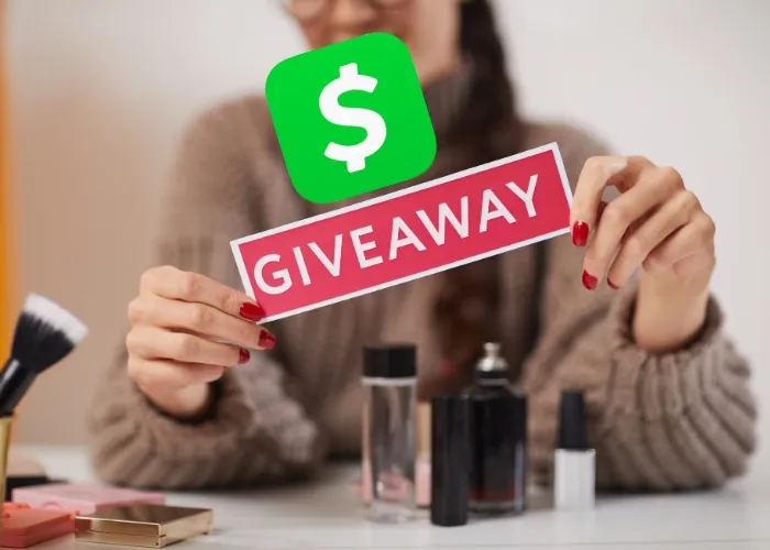 Participate in Cash App giveaways and promotions