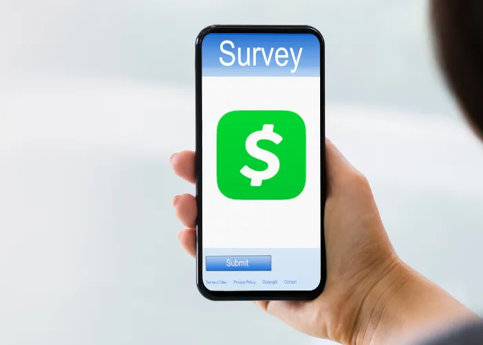 Participate in Cash App surveys 