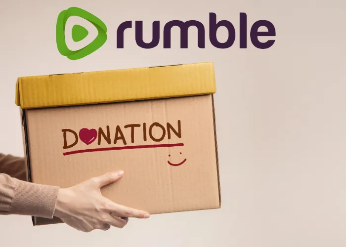 Donations and tips To Make Money on Rumble