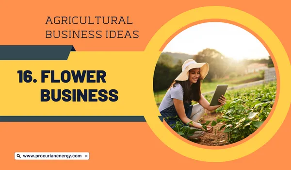 Flower Agricultural Business Ideas 