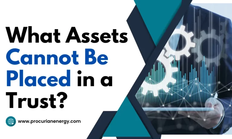 What Assets Cannot Be Placed in a Trust