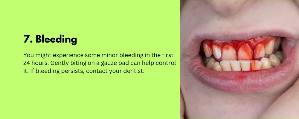 Bleeding-Side Effect of Dental Implant